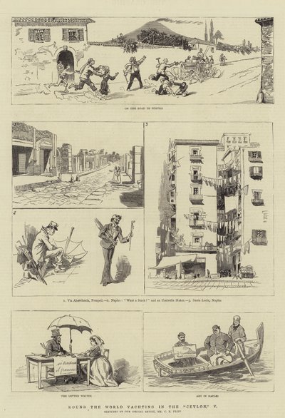 Round the World Yachting in the Ceylon, V by Charles Edwin Fripp